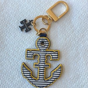 Tory Burch anchor key chain